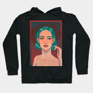 minty girl Hoodie